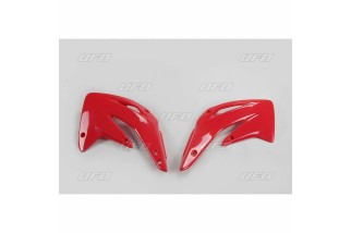 Ouïes de radiateur UFO rouge Honda CR85R/85RB