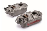 Paire étriers BREMBO UPGRADE M4 monobloc - 108mm/P4 34 (avec plaquettes)