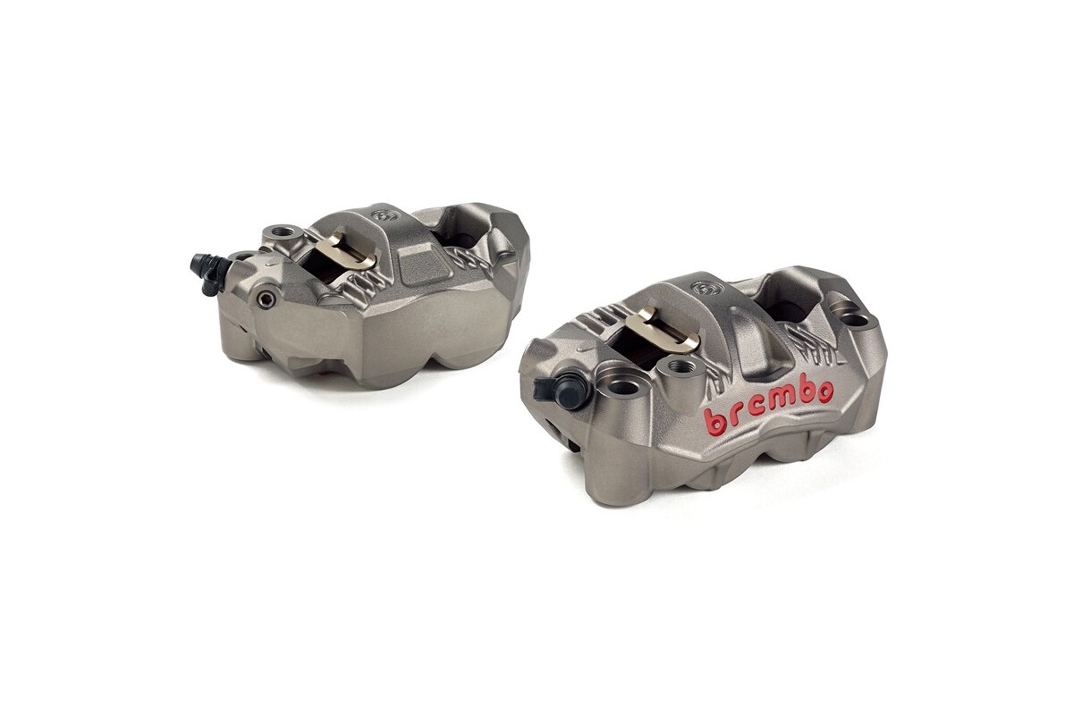 Paire d'étrier de frein avant radial BREMBO UPGRADE GP4-RS 4 pistons Ø30mm