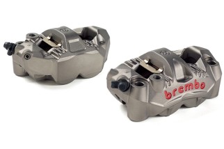 Paire d'étrier de frein avant radial BREMBO UPGRADE GP4-RS 4 pistons Ø30mm