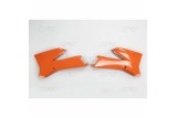 Ouïes de radiateur UFO orange KTM SX85