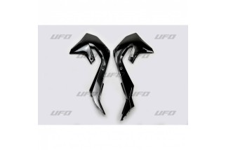 Ouïes de radiateur UFO noir Kawasaki KX450
