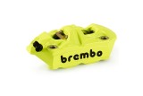 Étrier de frein avant droit BREMBO UPGRADE M4 ø34mm - jaune fluo