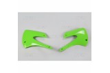 Ouïes de radiateur UFO vert Kawasaki KX85/80
