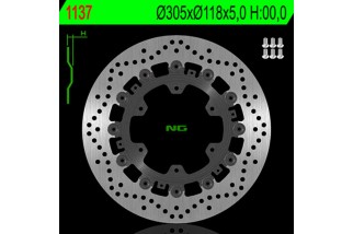 Disque de frein NG BRAKES rond flottant