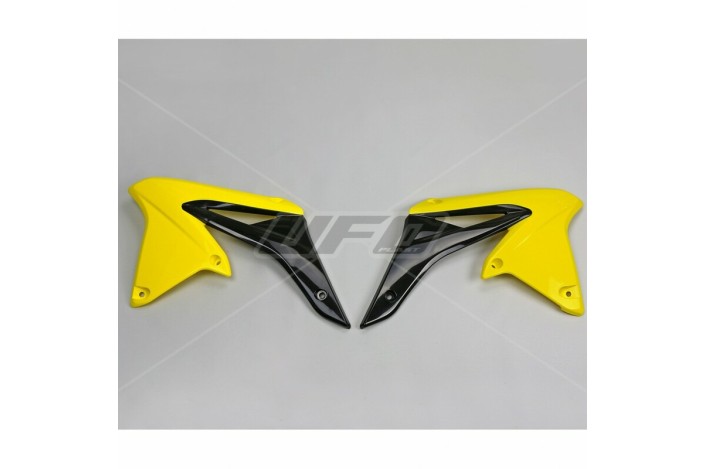 Ouïes de radiateur UFO jaune Suzuki RM-Z250