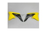 Ouïes de radiateur UFO jaune Suzuki RM-Z250