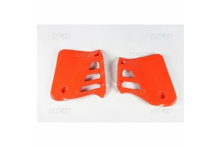 Ouïes de radiateur UFO orange Honda CR125R