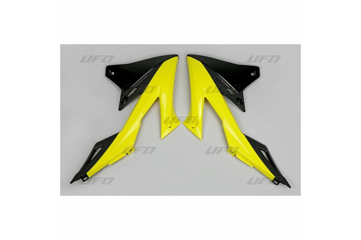 Ouïes de radiateur UFO couleur origine 2018 Suzuki RM-Z450