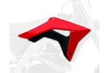 Ouïes de radiateur POLISPORT couleur origine 17 rouge/noir Honda CRF450R/RX