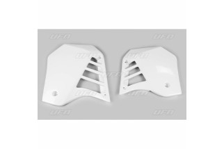 Ouïes de radiateur UFO blanc Yamaha YZ125