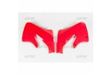 Ouïes de radiateur UFO rouge Honda CR125R/250R