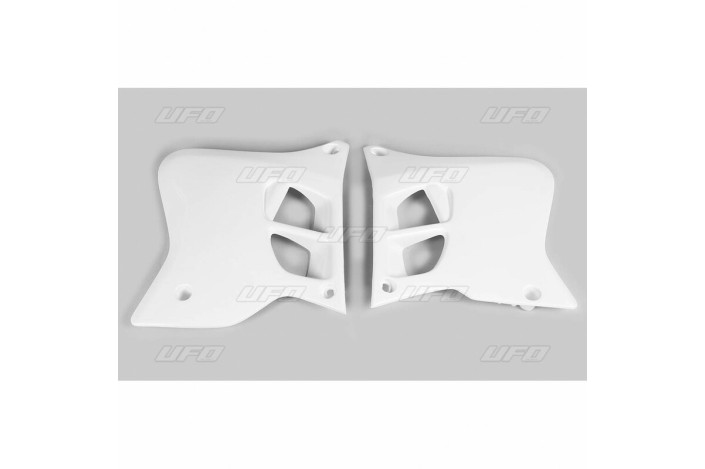 Ouïes de radiateur UFO blanc Yamaha