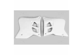 Ouïes de radiateur UFO blanc Yamaha