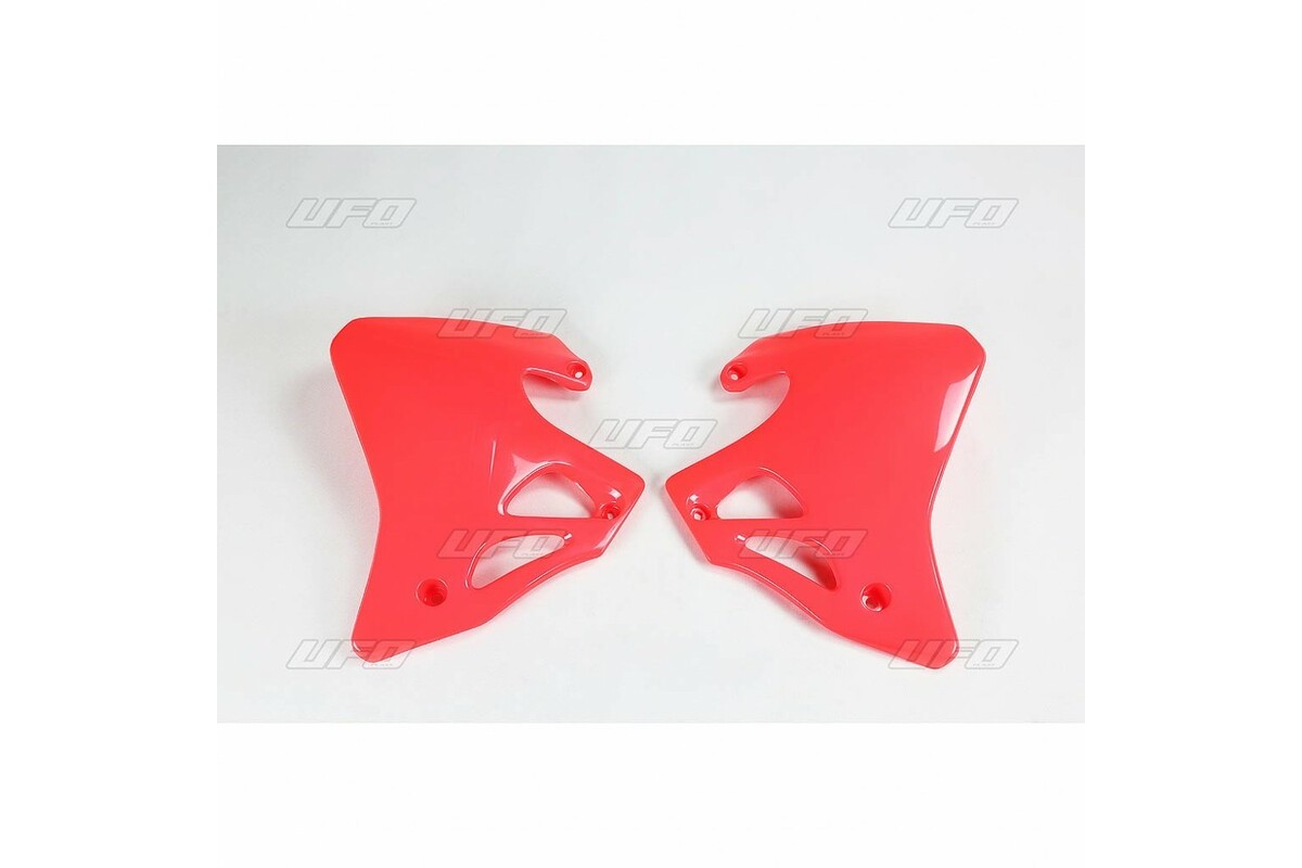 Ouïes de radiateur UFO rouge Honda CR125R/250R Ouïes de radiateur UFO rouge Honda CR125R/250R