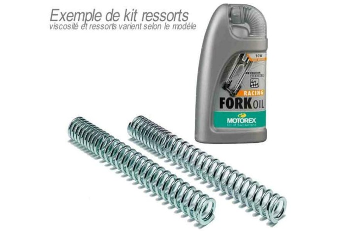 Kit ressort de fourche BITUBO tarage 0,8 avec huile de fourche MOTOREX Honda CB600F Hornet N, S