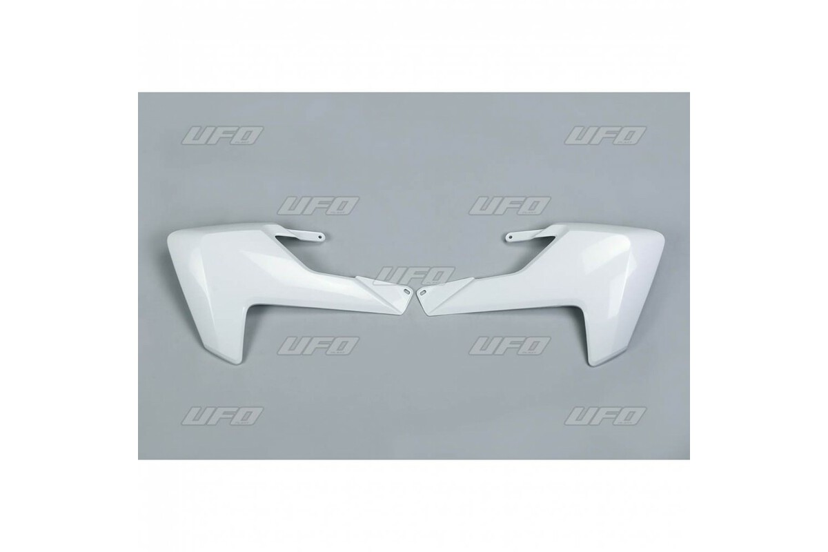 Ouïes de radiateur UFO blanc Husqvarna TC85