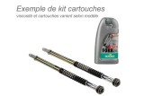 Kit ressort de fourche BITUBO tarage 1,0 avec huile de fourche MOTOREX Suzuki GSR750