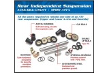 Kit suspension arrière indépendant ALL BALLS Polaris