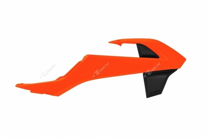 Ouïes de radiateur RACETECH couleur origine (2016) orange/noir KTM