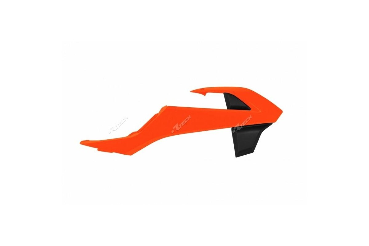 Ouïes de radiateur RACETECH couleur origine (2016) orange/noir KTM