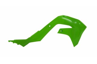 Ouïes de radiateur RACETECH vert Kawasaki KX450F