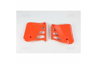 Ouïes de radiateur UFO orange Honda CR250R