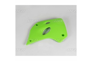Ouïes de radiateur UFO vert Kawasaki KX80