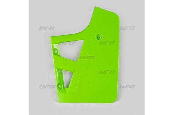 Ouïes de radiateur UFO vert Kawasaki KX125/250
