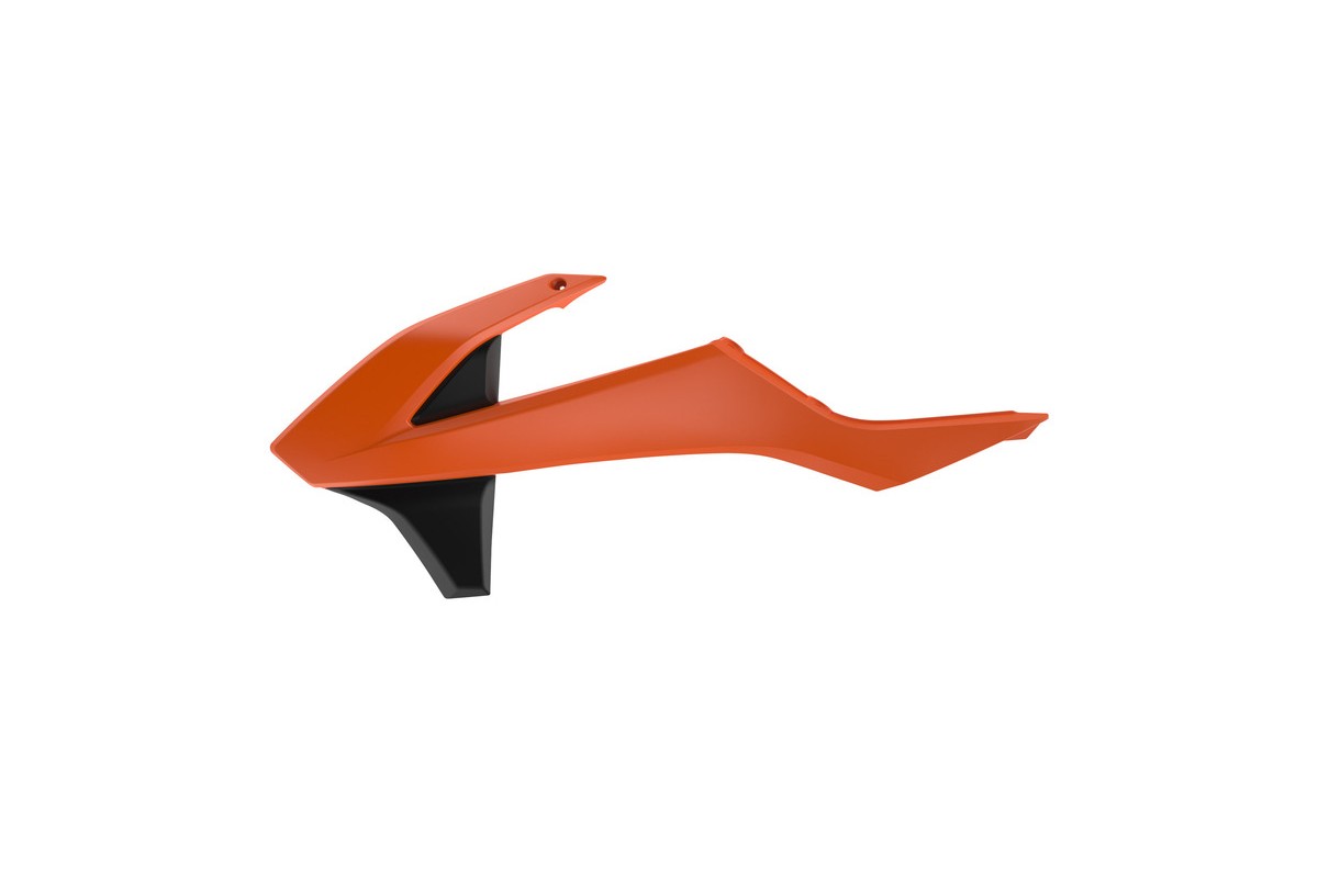 Ouïes de radiateur POLISPORT couleur origine 16 orange/noir KTM
