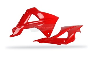 Ouïes de radiateur POLISPORT rouge Gas Gas