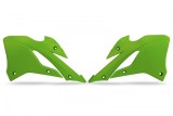 Ouïes de radiateur UFO - vert Kawasaki KX85