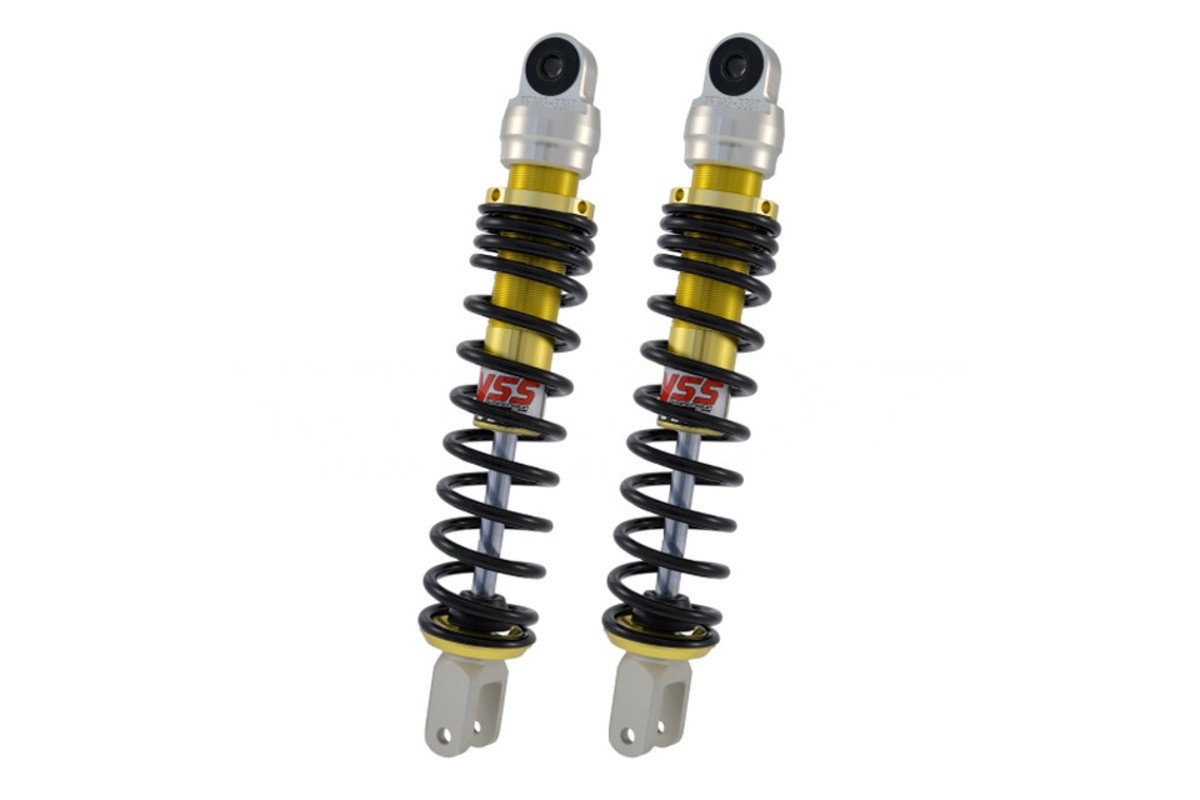 Bi-amortisseur arrière YSS TE302 EcoLine - or/rouge