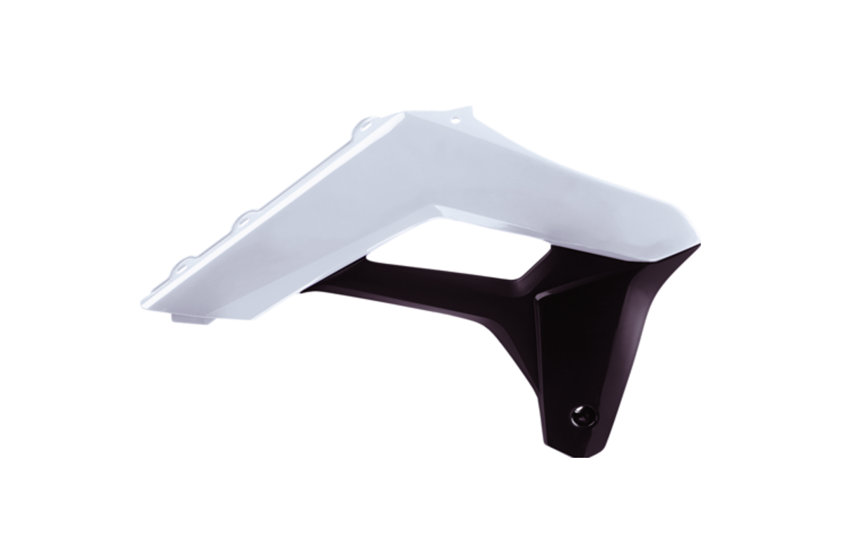 Ouïes de radiateur POLISPORT blanc/noir