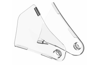 Protection de plaques latérales POLISPORT transparent Kawasaki KX450F