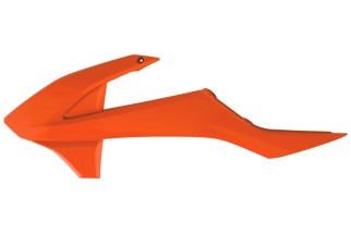 Ouïes de radiateur POLISPORT couleur origine (2018) orange KTM SX85
