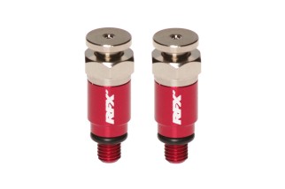 Purgeurs de fourche  RFX Pro M5x0,8 (Rouge) Kayaba/Showa