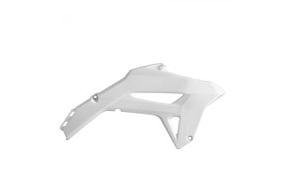 Ouies de radiateur POLISPORT blanc Honda CRF450R