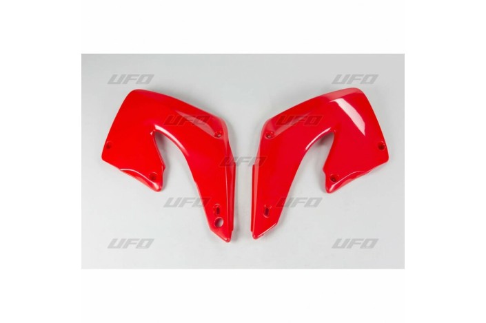 Ouïes de radiateur UFO rouge Honda CR125R/250R