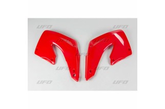 Ouïes de radiateur UFO rouge Honda CR125R/250R