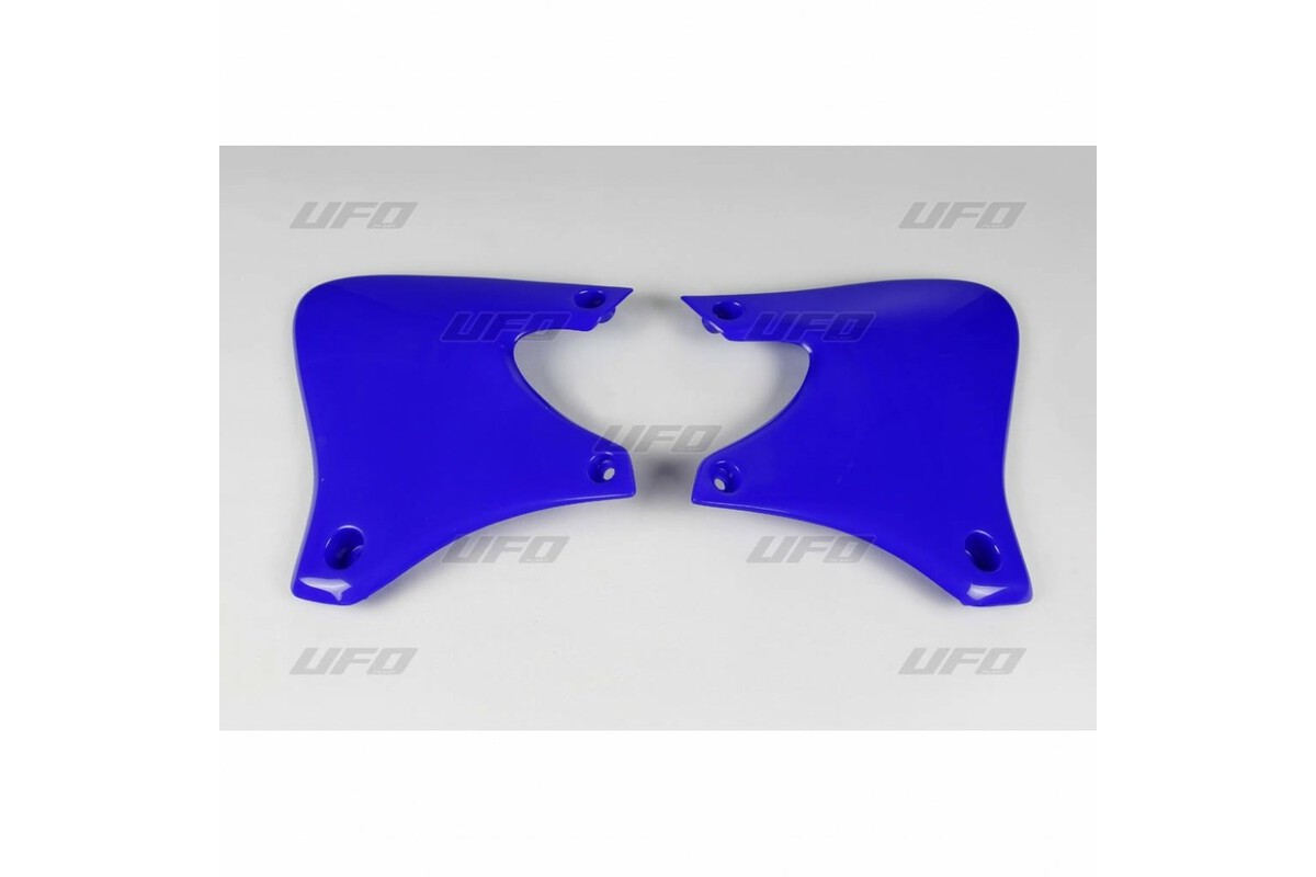 Ouïes de radiateur UFO bleu Reflex Yamaha WR400F/YZ400F Ouïes de radiateur UFO bleu Reflex Yamaha WR400F/YZ400F