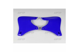 Ouïes de radiateur UFO bleu Reflex Yamaha WR400F/YZ400F