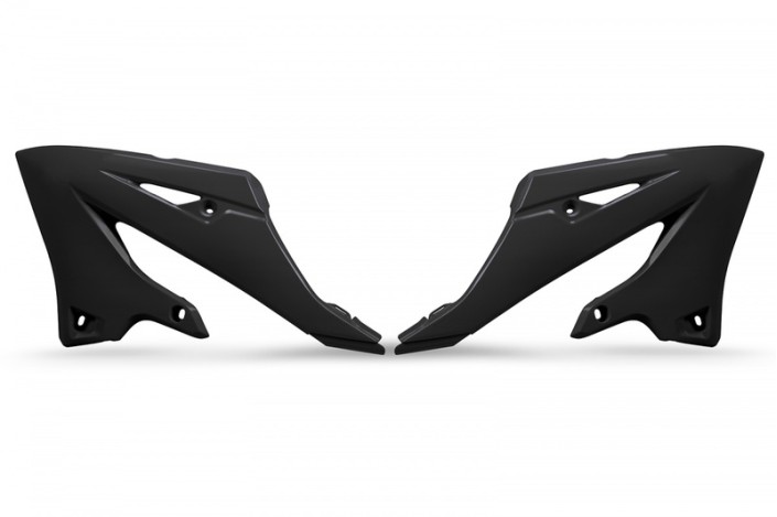 Ouïes de radiateur UFO - noir Yamaha YZ125/250