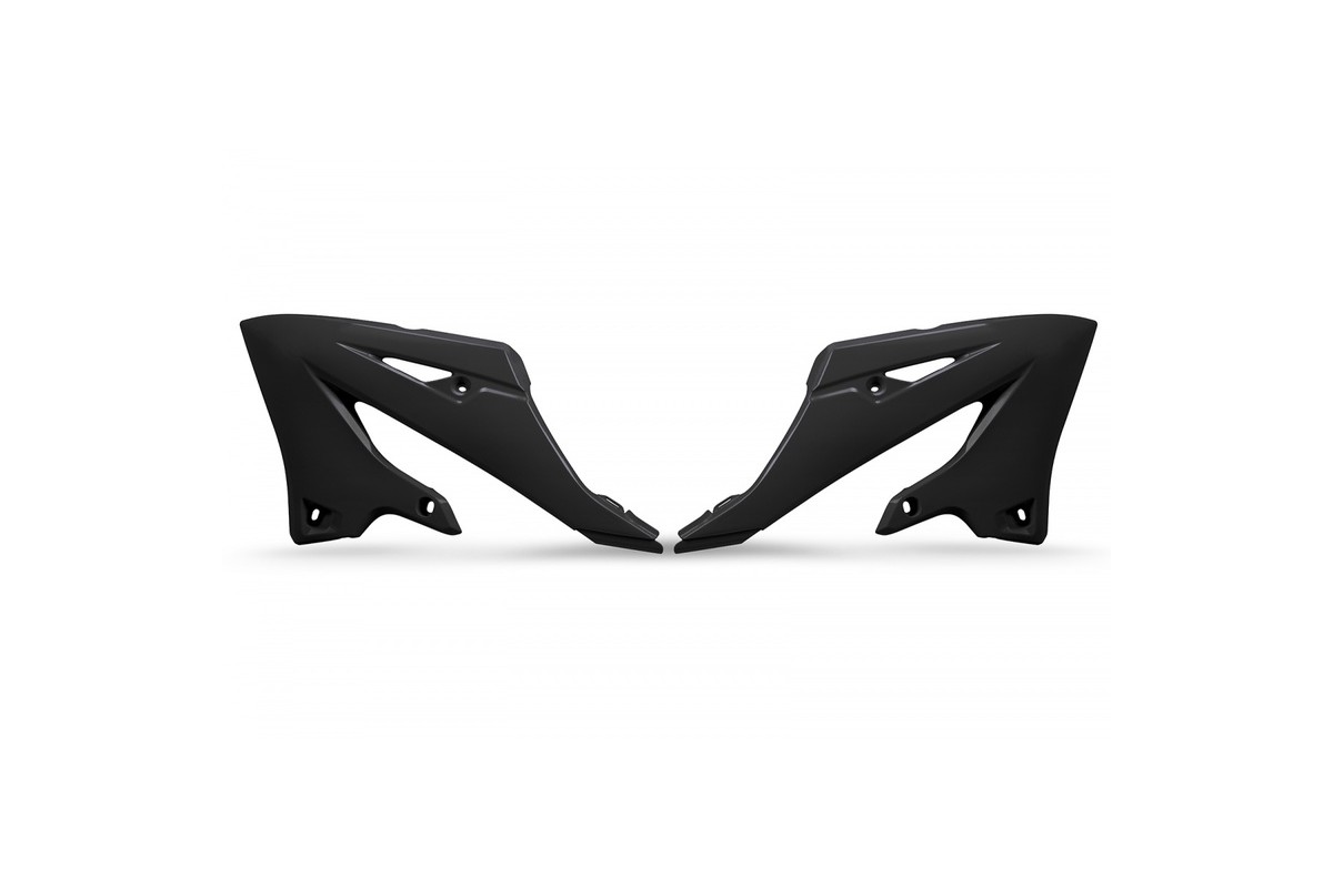 Ouïes de radiateur UFO - noir Yamaha YZ125/250