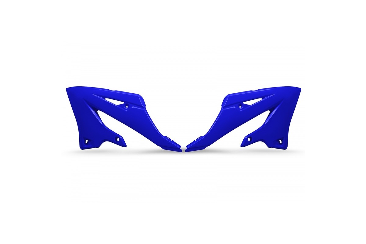 Ouïes de radiateur UFO - bleu Yamaha YZ125/250