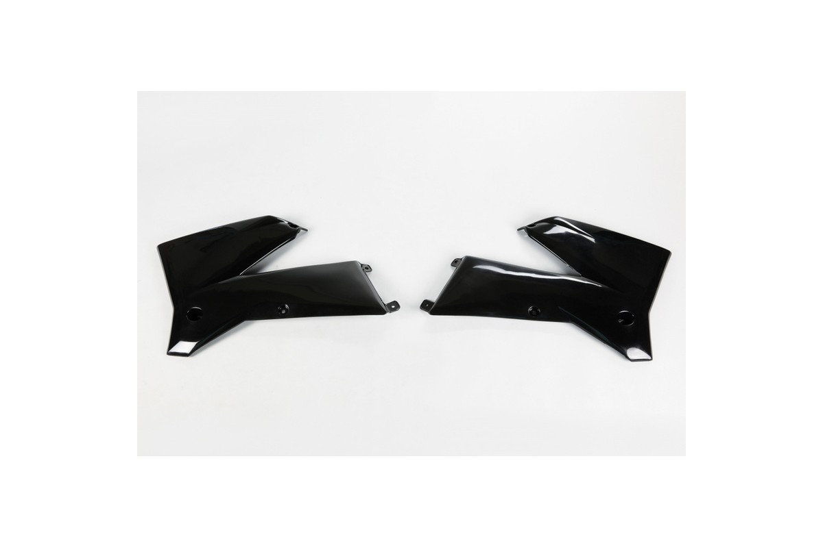 Ouïes de radiateur UFO noir KTM Ouïes de radiateur UFO noir KTM