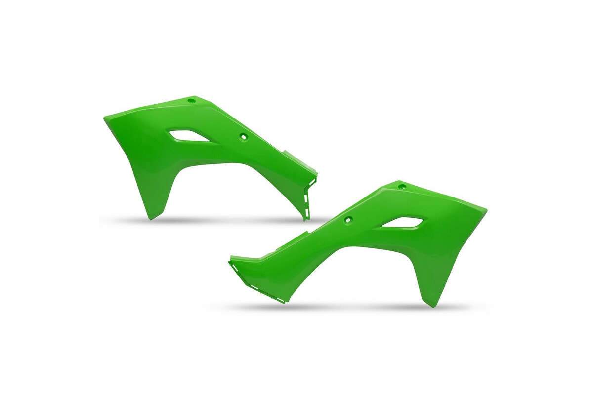 Ouïes de radiateur UFO - vert