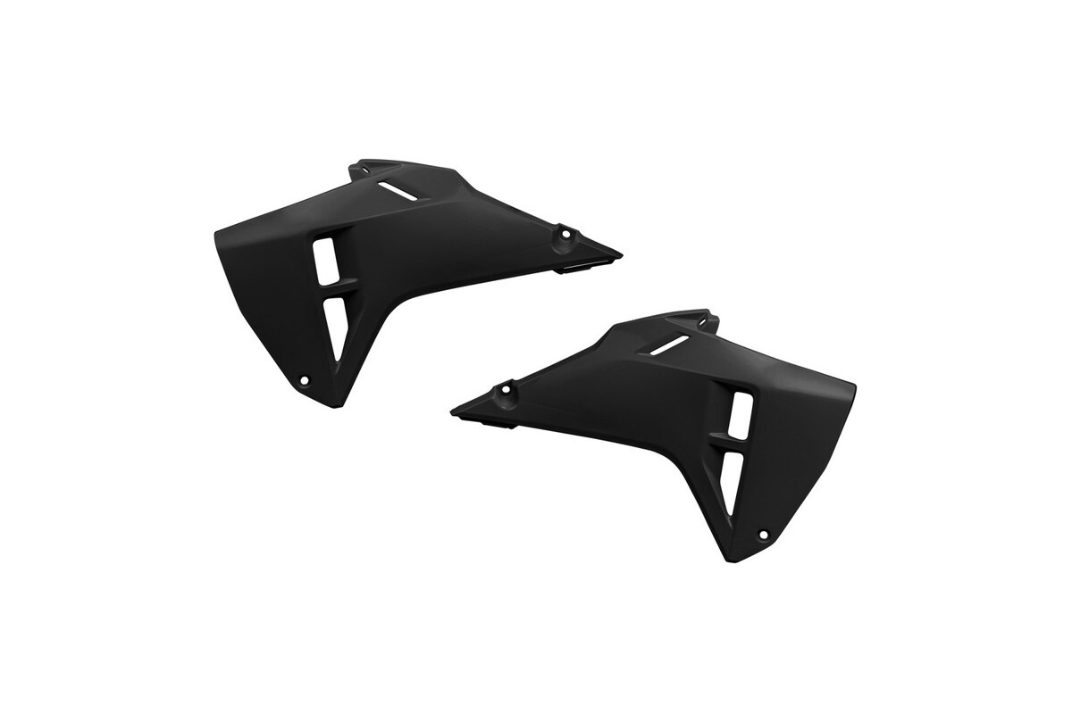 Ouïes de radiateur UFO - noir