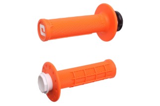 Revêtements ODI Micro-X Lock-On semi-gaufré - orange/noir