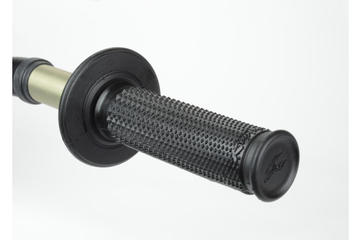 Revêtements RENTHAL Ultra-Tacky semi-gauffré - noir